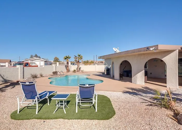 Sunny With Pool & Patio 3 Miles To The Lake! * Lake Havasu City